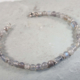 Armband labradoriet en zilver handgemaakt