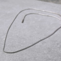 Witgouden slangcollier, ketting, witgoud, ronde ketting, snoer